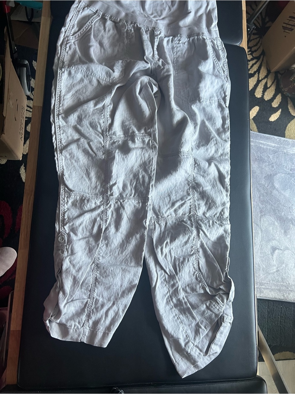Calvin Klein Light Gray Men's Cargo Pants
